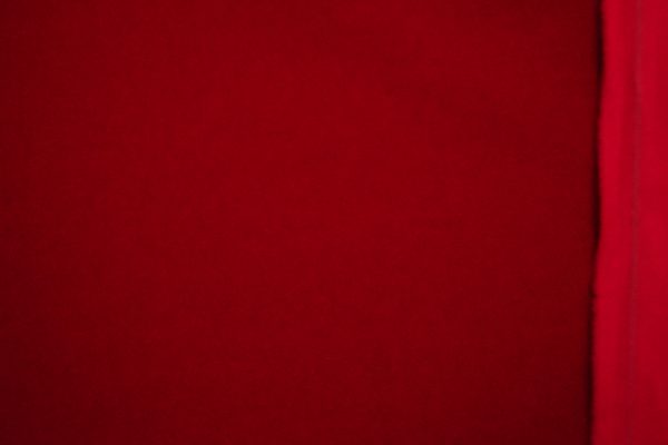 Aksamit bawełniany z dodatkiem modalu- czerwony