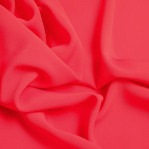 Tkanina Bluzkowa I Sukienkowa W Kolorze Malinowej Czerwieni